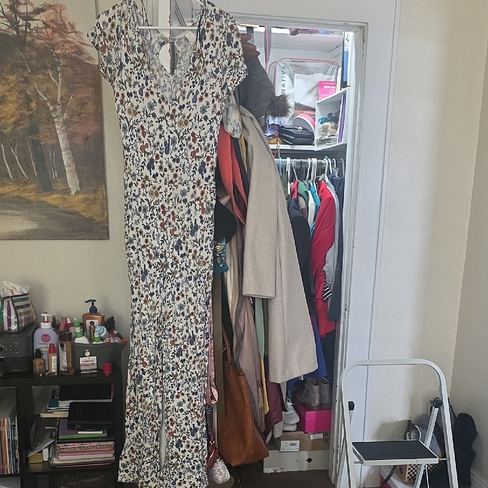 H&M Multicolor Floral Maxi Dress